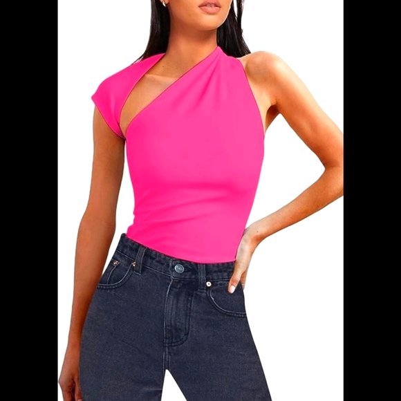 Sexxy 1 Shoulder Top! Brand New With Tags! - Picture 2 of 5